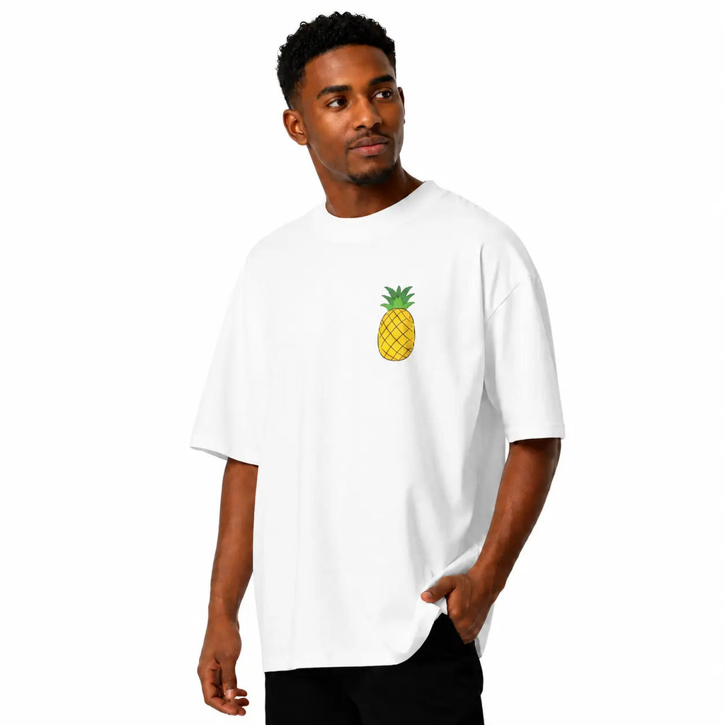 T-shirt oversize - Blanc - toulove