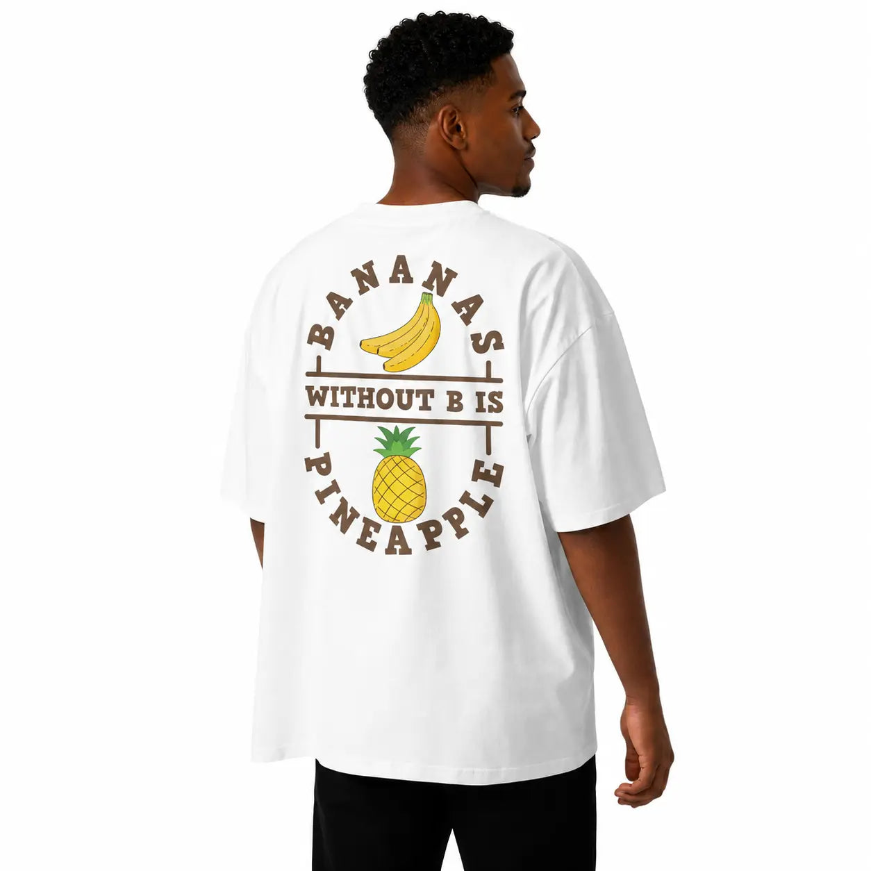 T-shirt oversize - Blanc - toulove