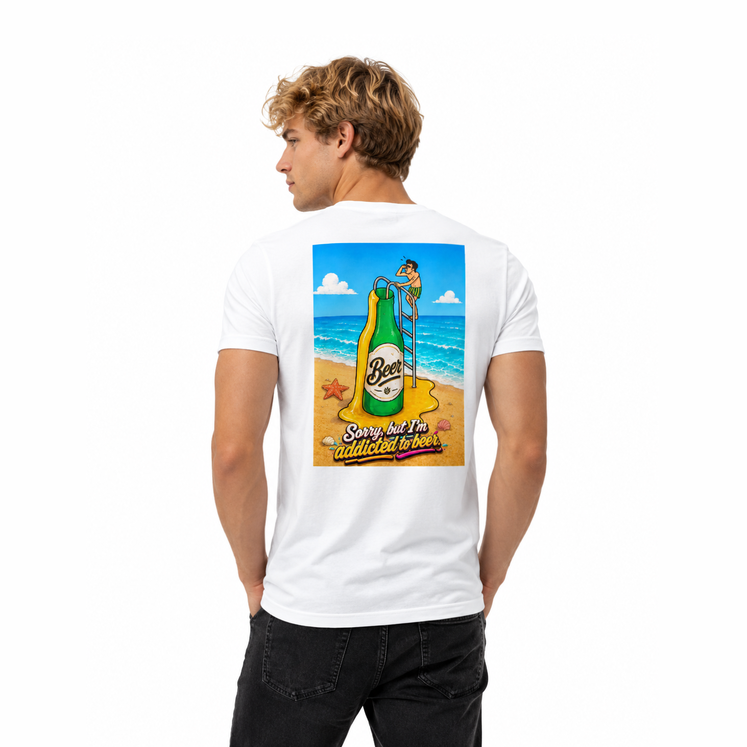 T-shirt imprimé - Blanc toulove
