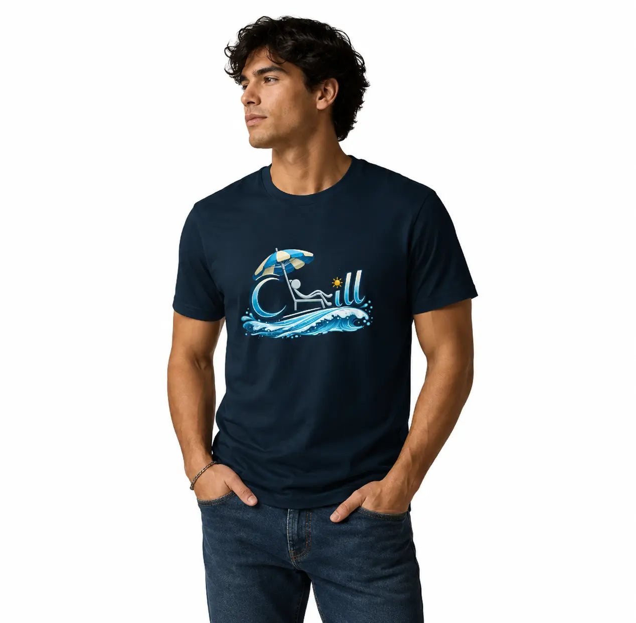 T-shirt en coton bio imprimé toulove