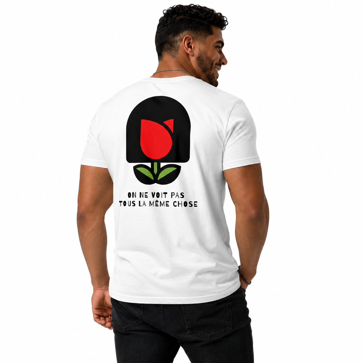 T-shirt imprimé - Blanc toulove