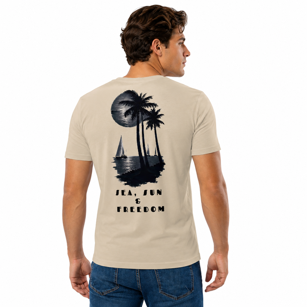 T-shirt en coton bio imprimé toulove