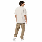 T-shirt oversize imprimé - Beige clair toulove