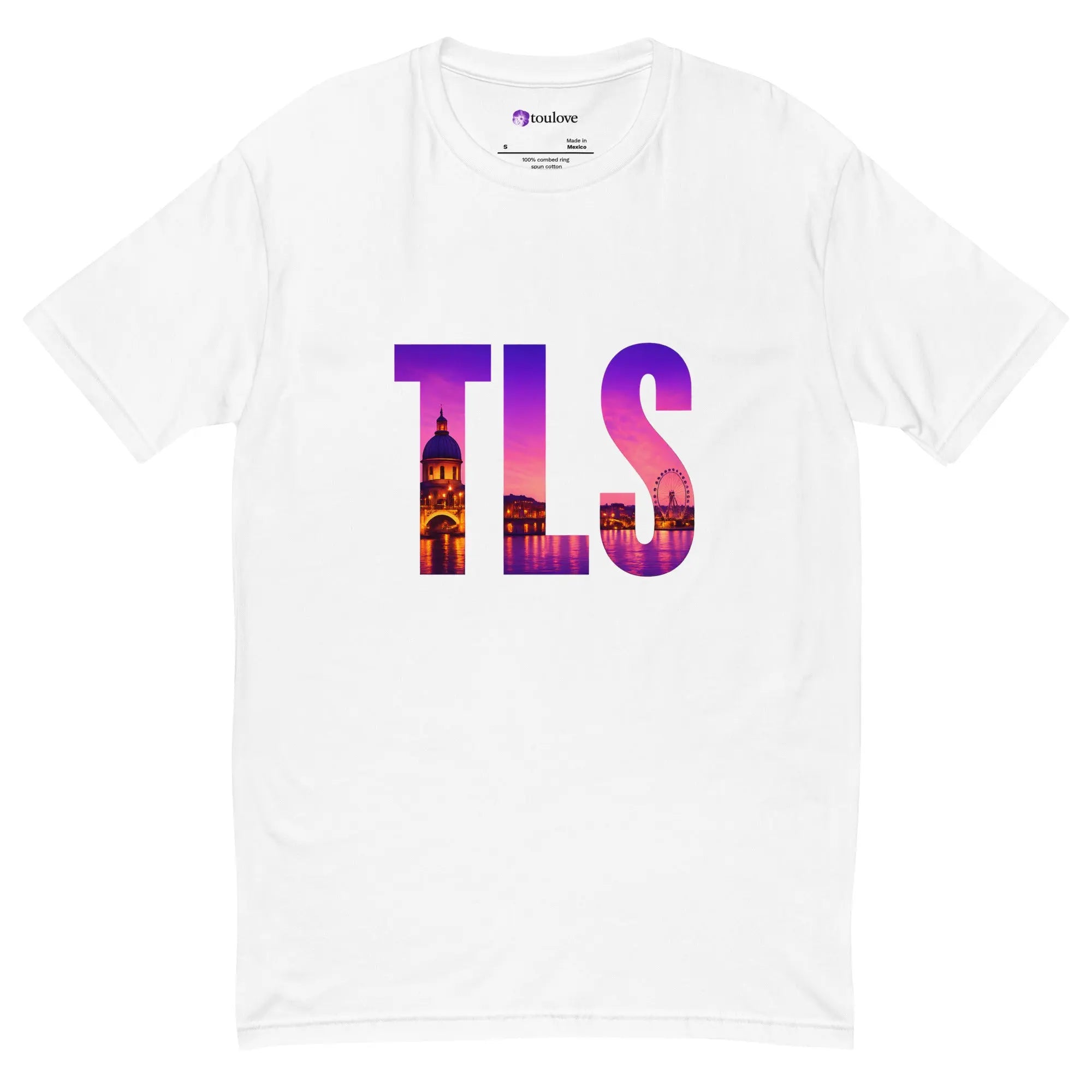 T-shirt homme ajusté imprimé TLS