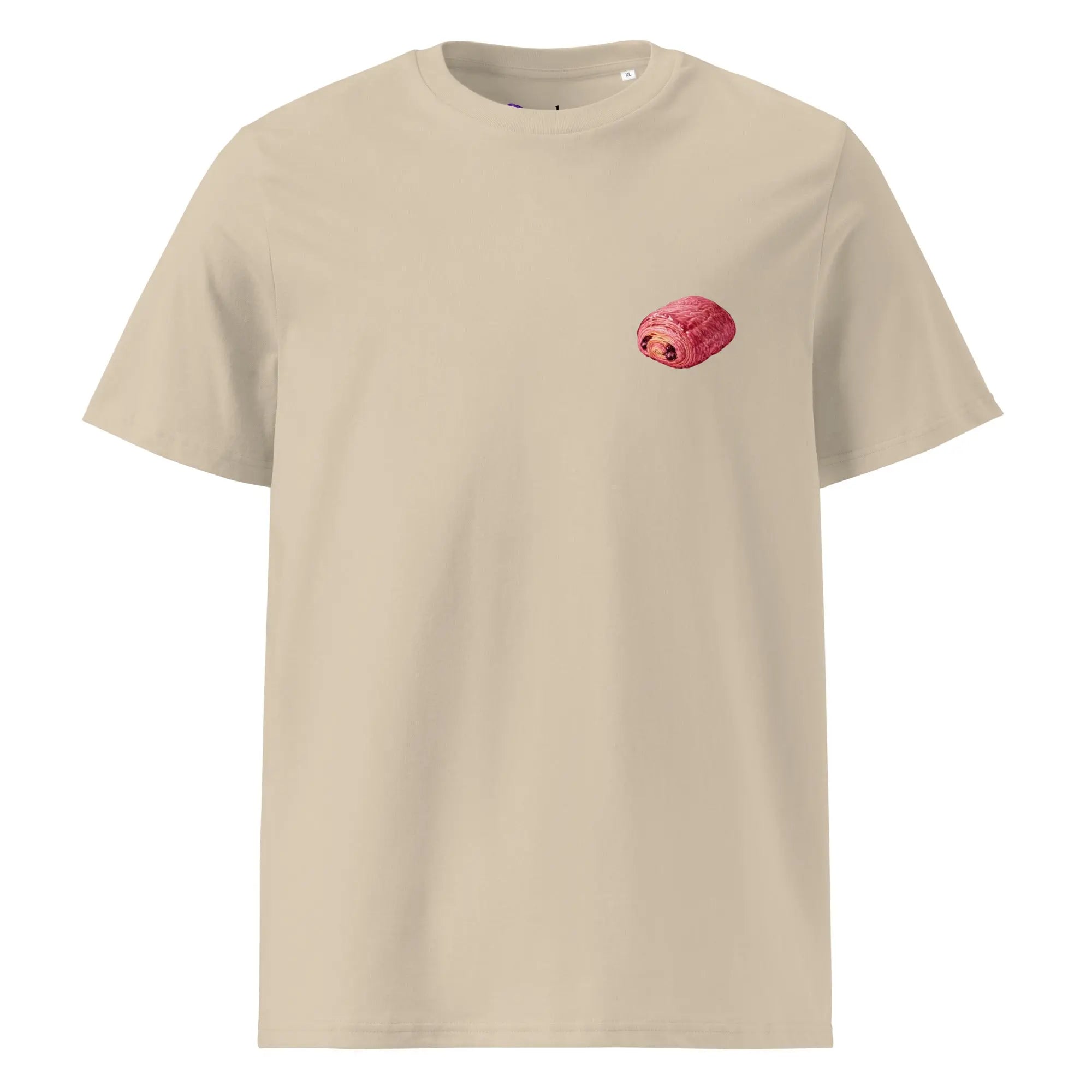 T-shirt unisexe en coton bio avec chocolatine